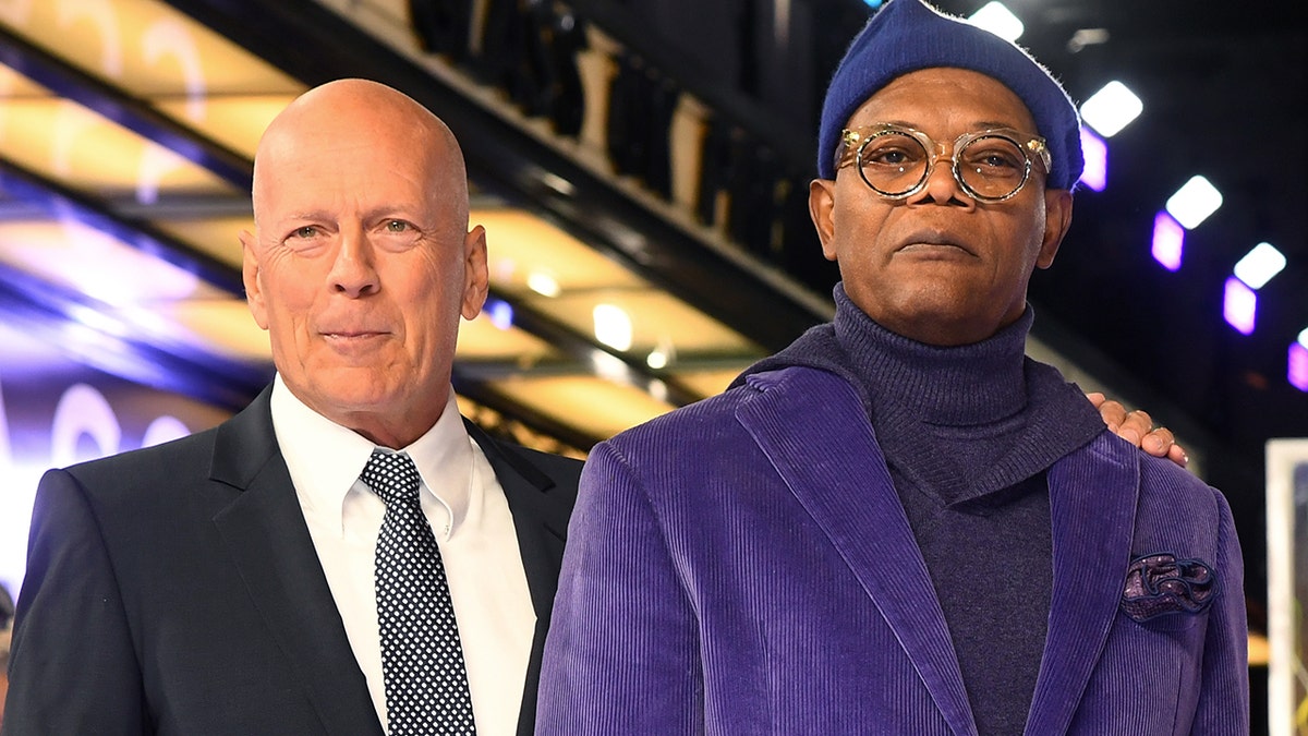 Bruce Willis and Samuel L. Jackson in 2019