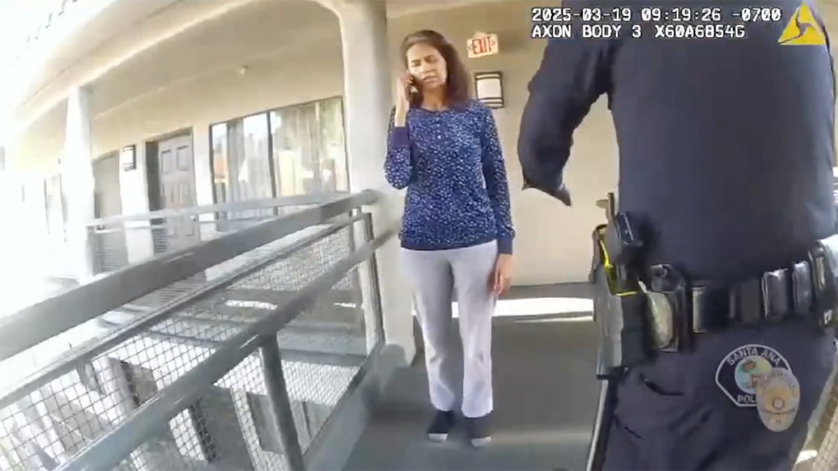 California police arrest Saritha Ramaraju in body camera footage