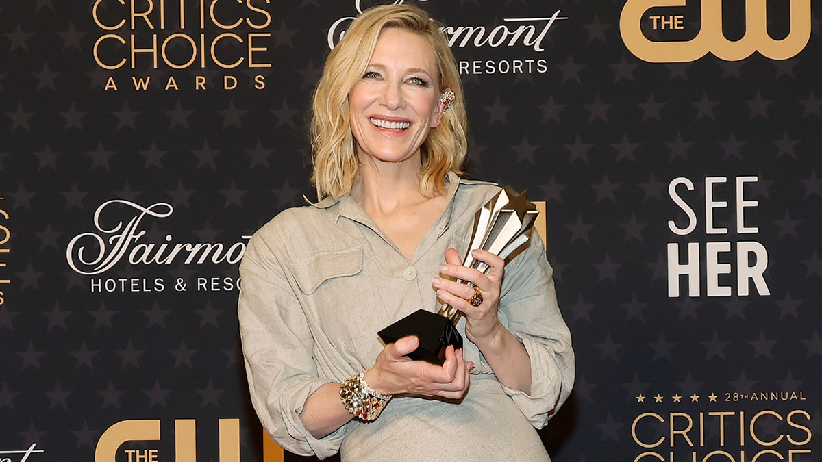 Cate Blanchett at 2023 Critics' Choice Awards