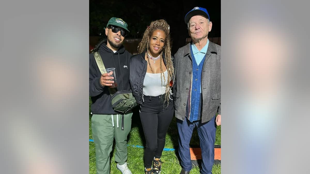 Kelis and Bill Murray with a member of the band Children of Zeus