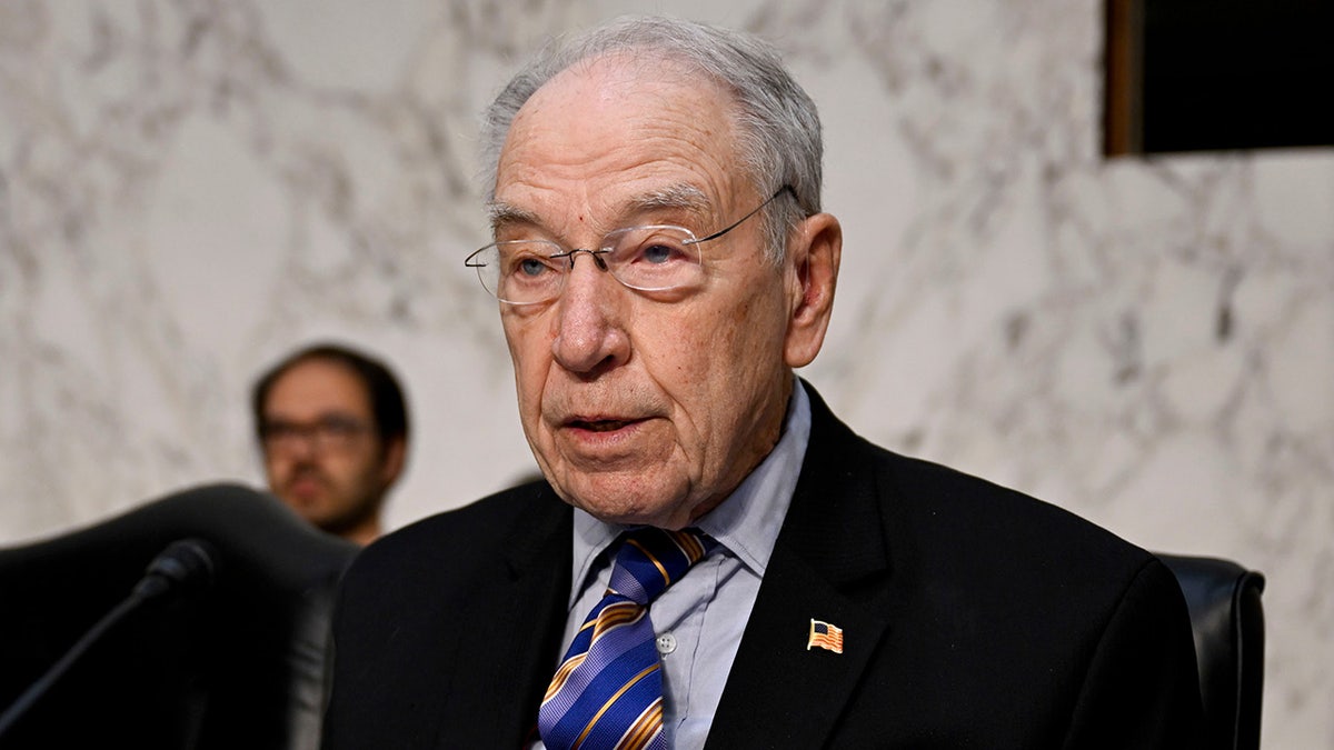 Sen. Chuck Grassley in Washington