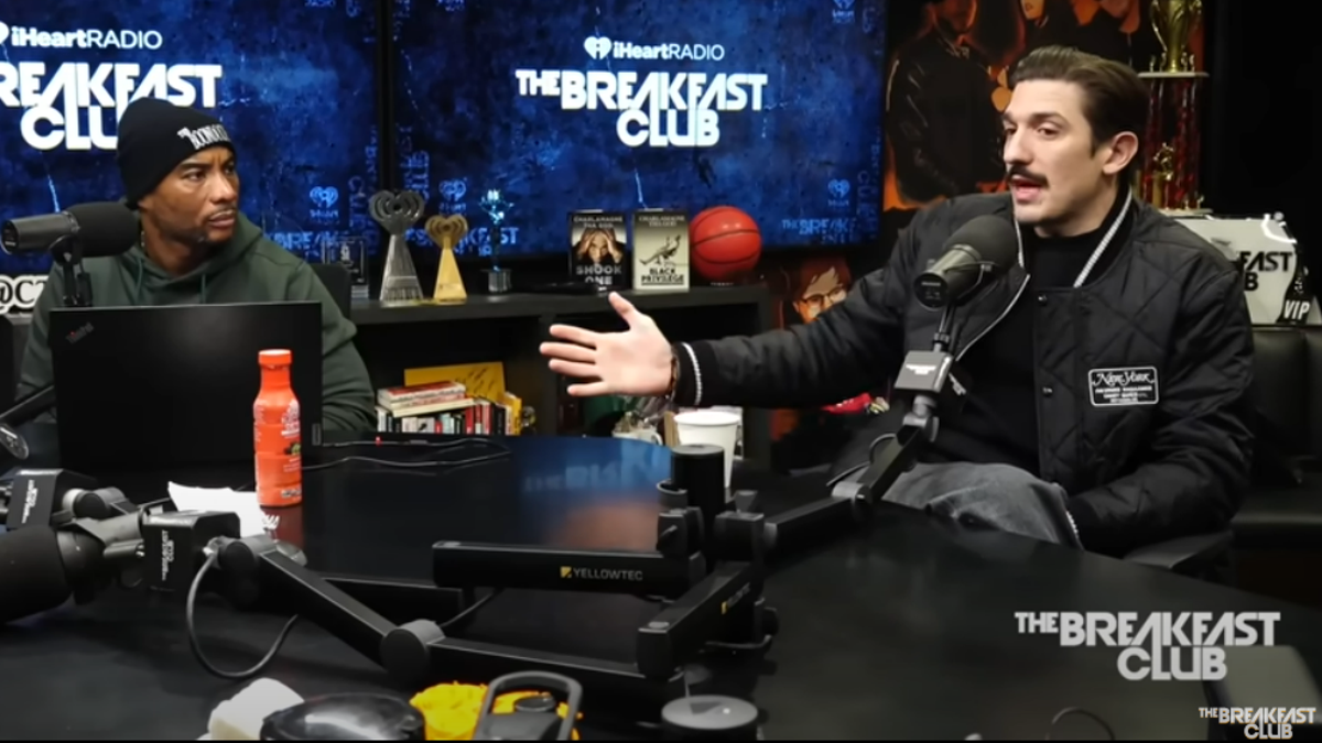 Comedian Andrew Schulz spoke with Charlamagne Tha God