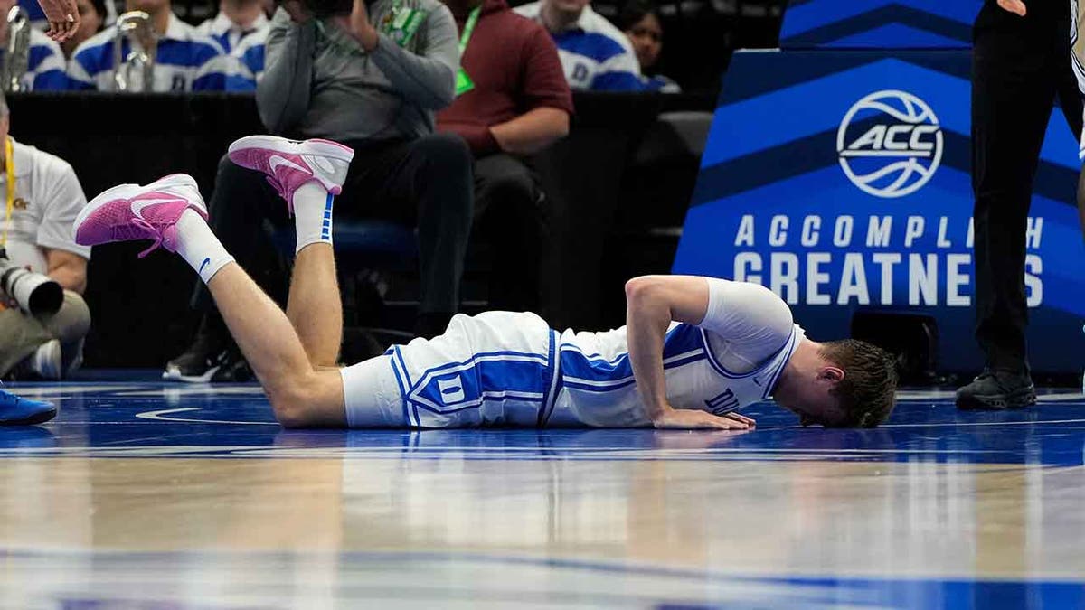 Dukes Cooper Flagg plays for the NCAA tournament after receiving an ...