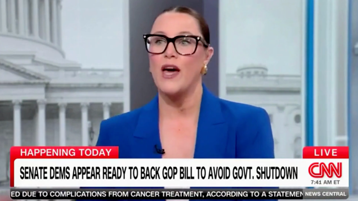 El comentarista de CNN se Cupp dijo que los demócratas están desorganizados y necesitan "Consíguelo," Viernes en CNN News Central durante una conversación con Kate Bolduan de CNN. (Foto: Captura de pantalla CNN)