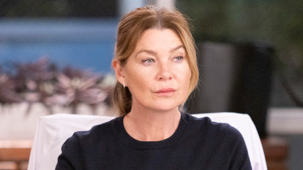 Ellen Pompeo as Meredith Grey in Grey's Anatomy