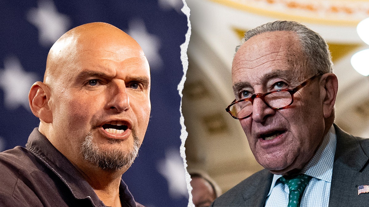 John Fetterman, Chuck Schumer