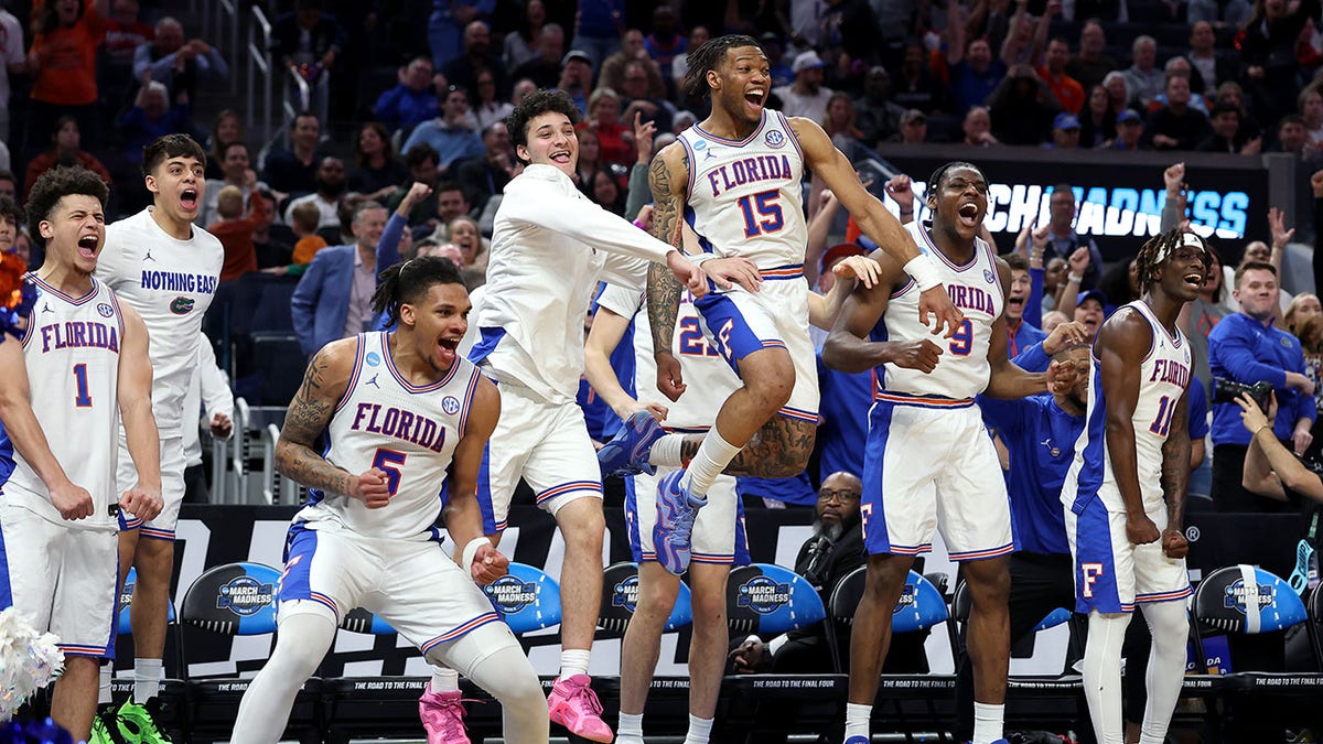 Florida Gators celebrate