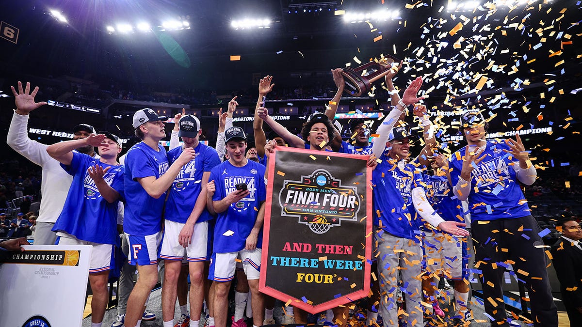 Florida Gators celebrate
