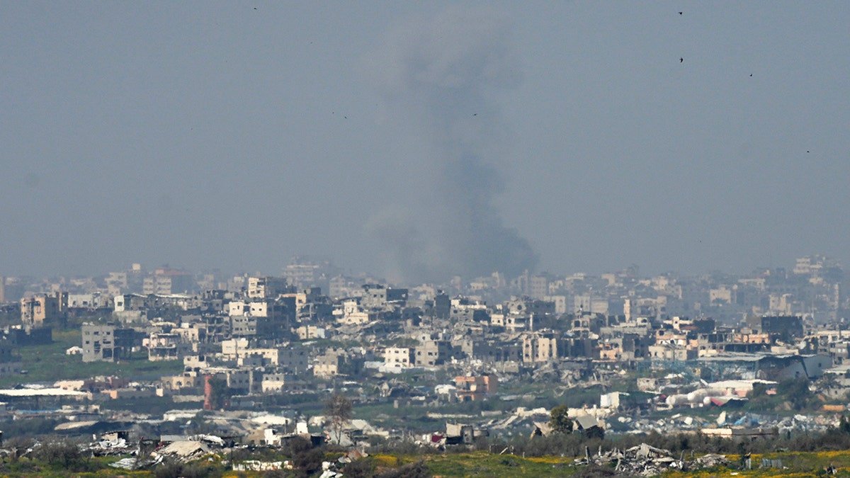 Bombardeo israelí en la franja del norte de Gaza