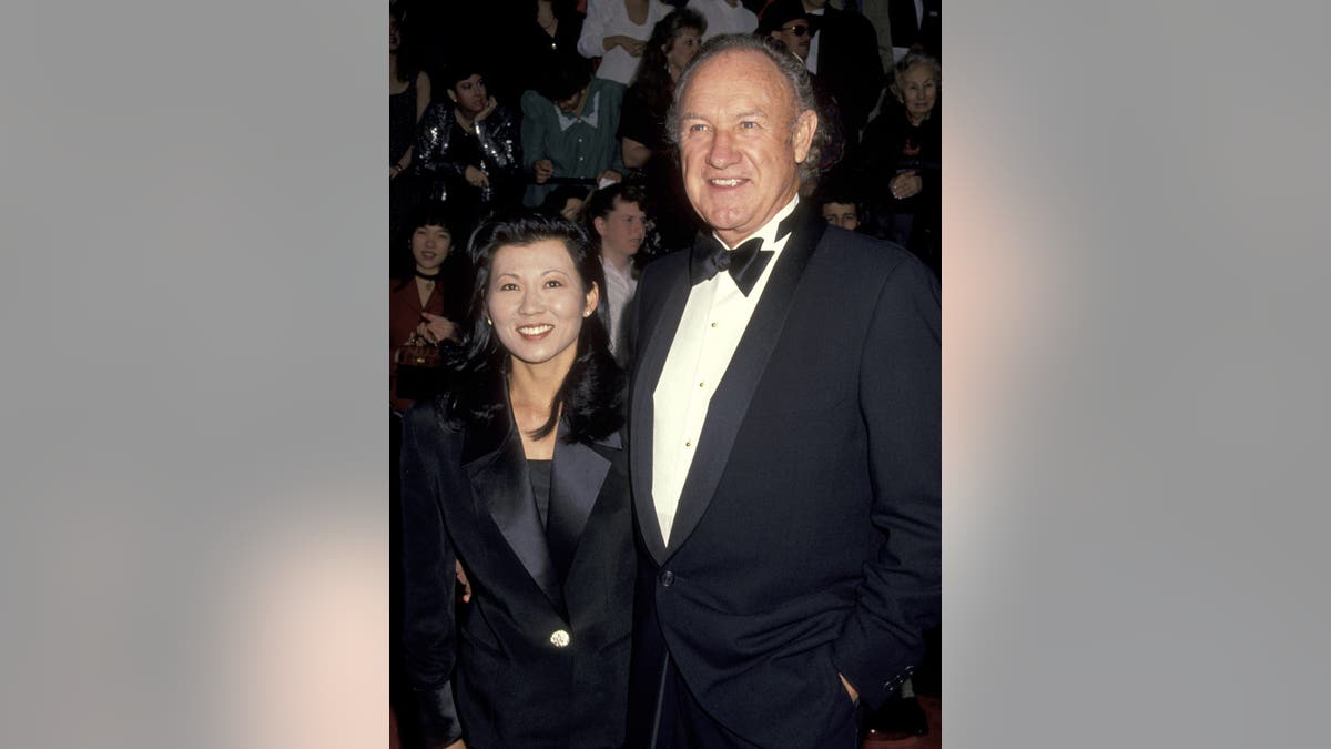 Gene Hackman and Betsy Arakawa on the People's Choice Award