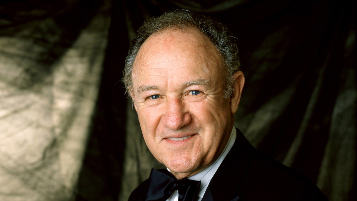 Foreground of Gene Hackman