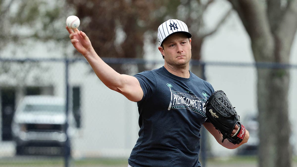 Gerrit Cole throws