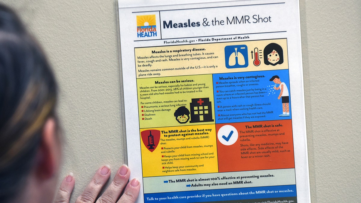 florida department of health info on mmr vaccine