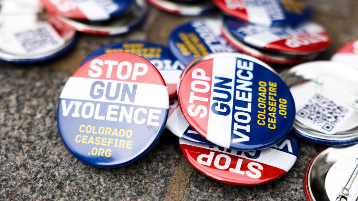 Stop gun violence button