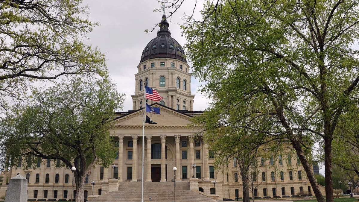 The Kansas state capitol is in the center of Topeka and is surrounded by more than 20 acres of similar land. (Don and Melinda Crawford/UCG/Universal Images Group through Getty Images)