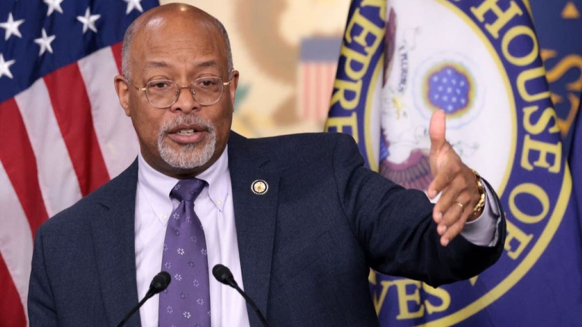 U.S. Rep. Glenn Ivey (D-MD) delivered a press conference on Kash Patel's nomination, the next FBI director of the U.S. Capitol on February 12, 2025, in Washington, DC. Rep. Glenn Ivey (D-MA) held a press conference urging the Senate not to confirm Patel.