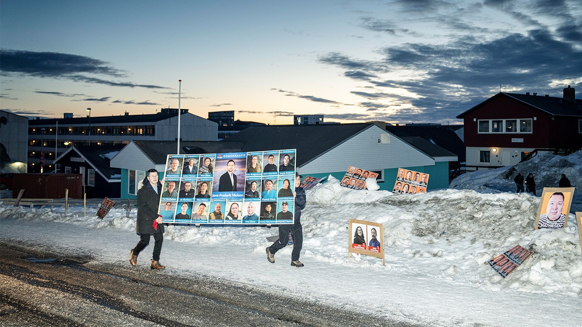 protest in Greenland