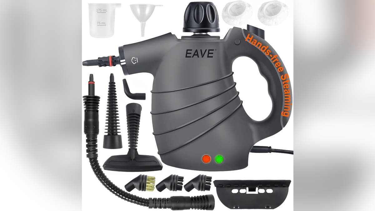 Get a steamer with a large tank.