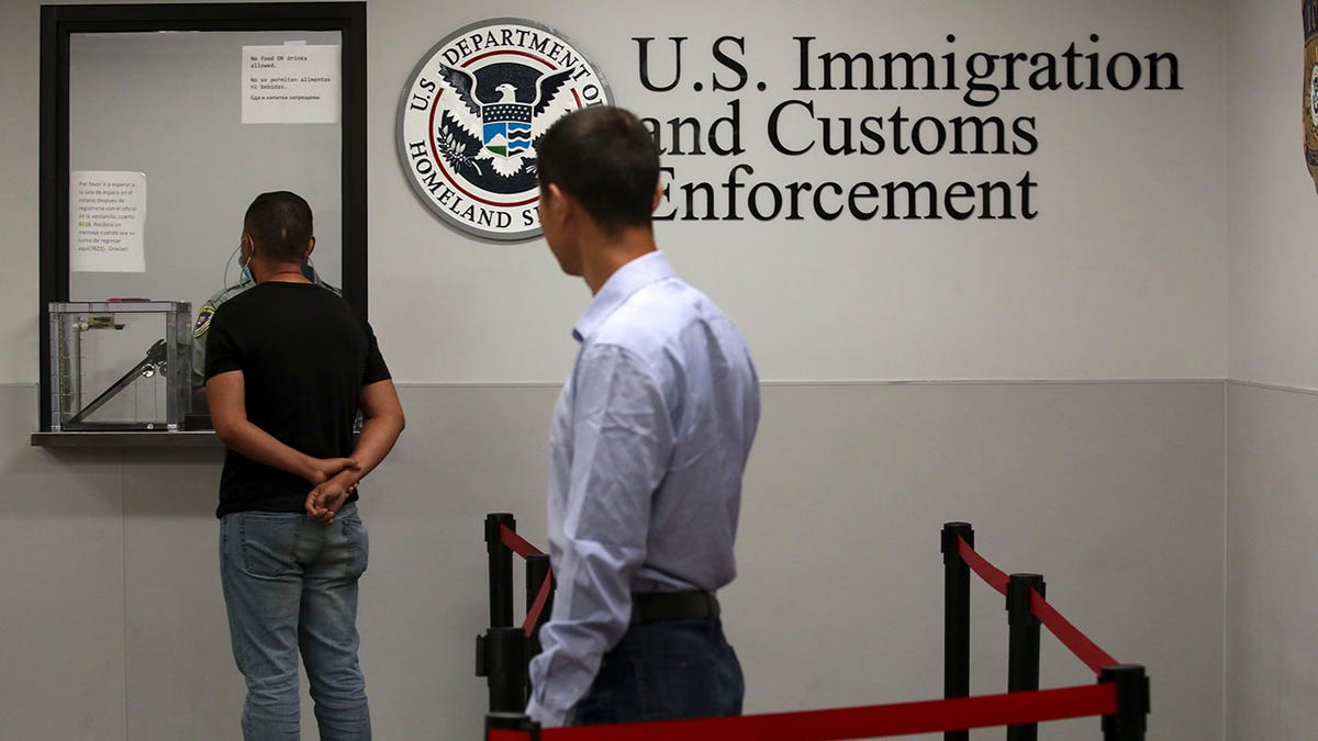 An immigration office of the US and employment