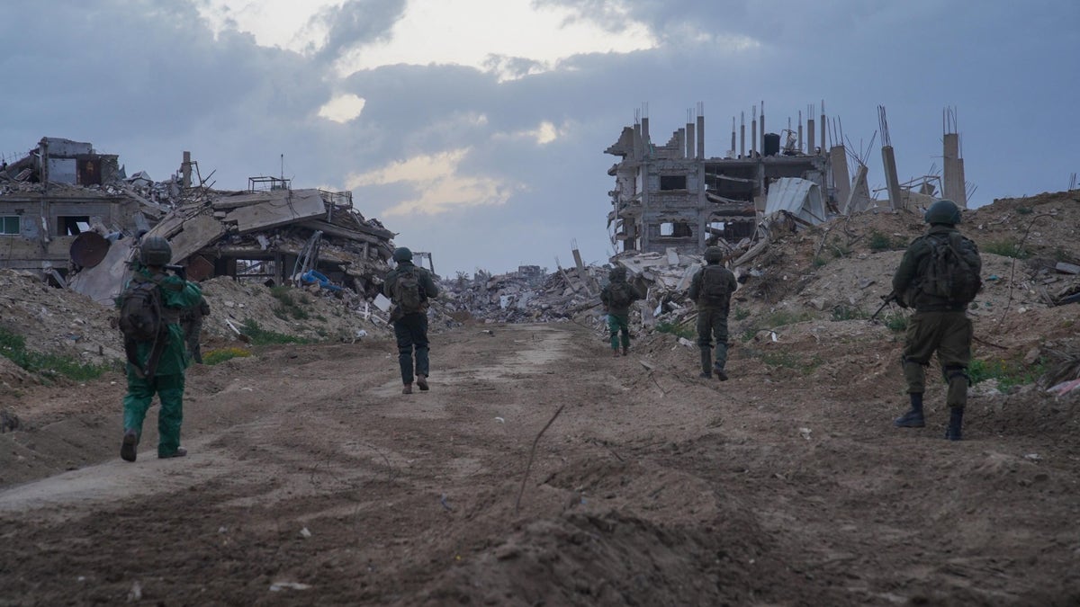 IDF troops in Gaza Strip