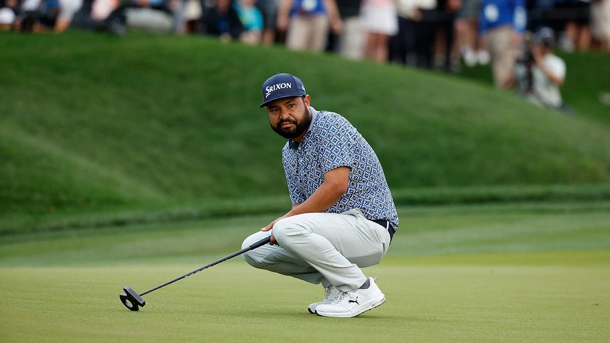 JJ Spaun responded to missed putter