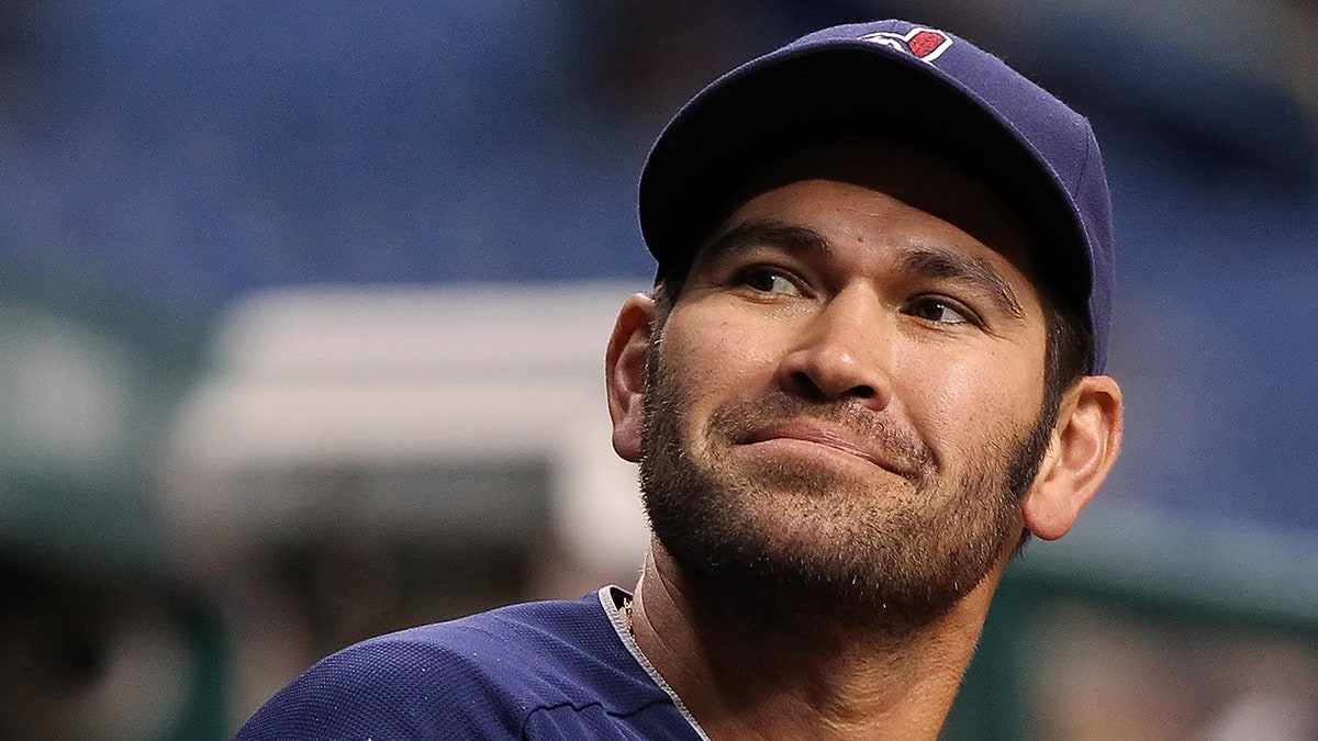 Johnny Damon with the Indians