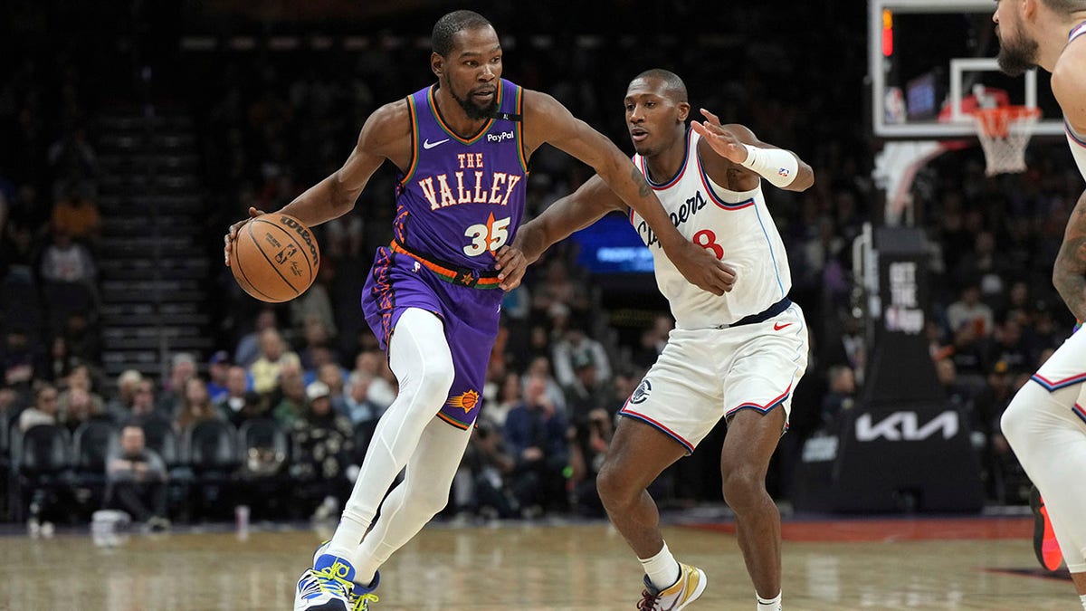 Kevin Durant and Kris Dunn