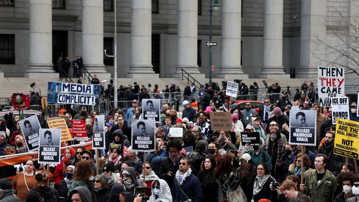 Mahmoud Khalil protest