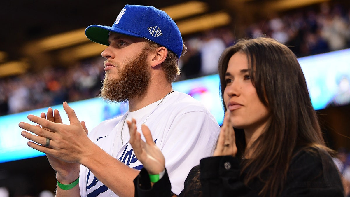 Cooper Kupp con su esposa Anna Kupp