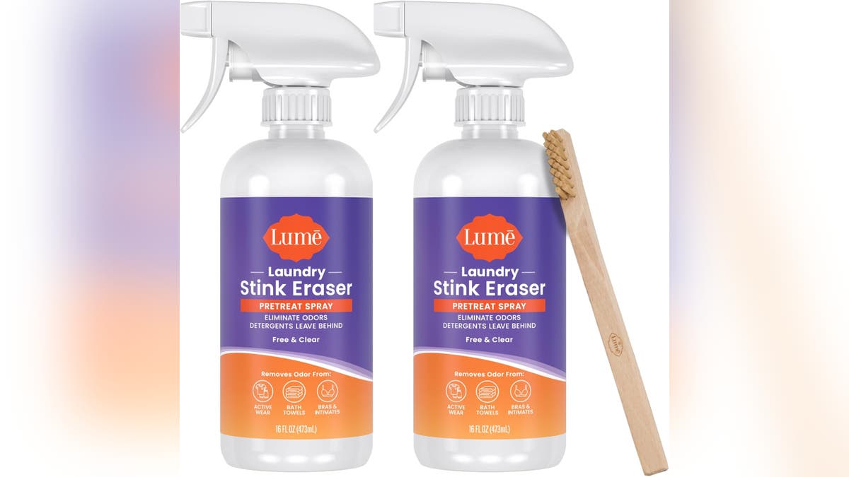 Pretreat stink for cleaner clothes.