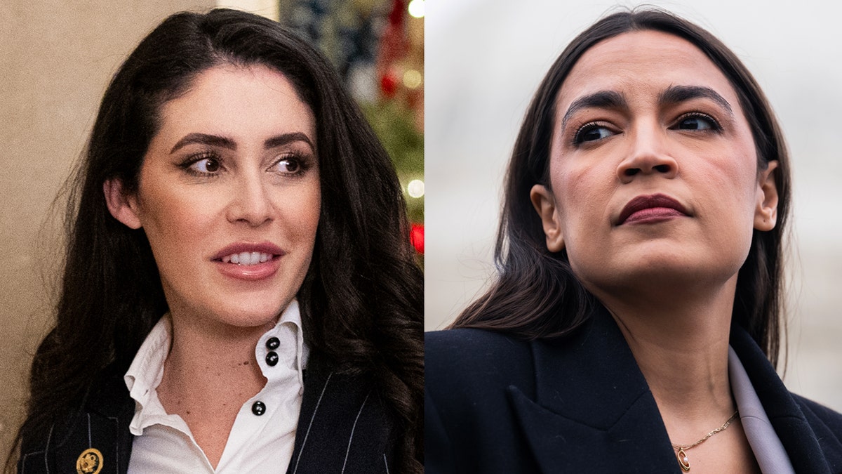 Esquerda: Rep. Anna Paulina Luna; Direita: Rep. Alexandria