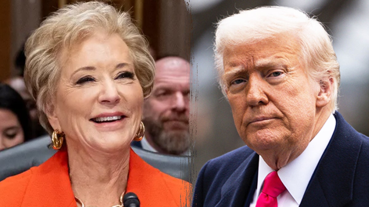 LInda McMahon and Trump