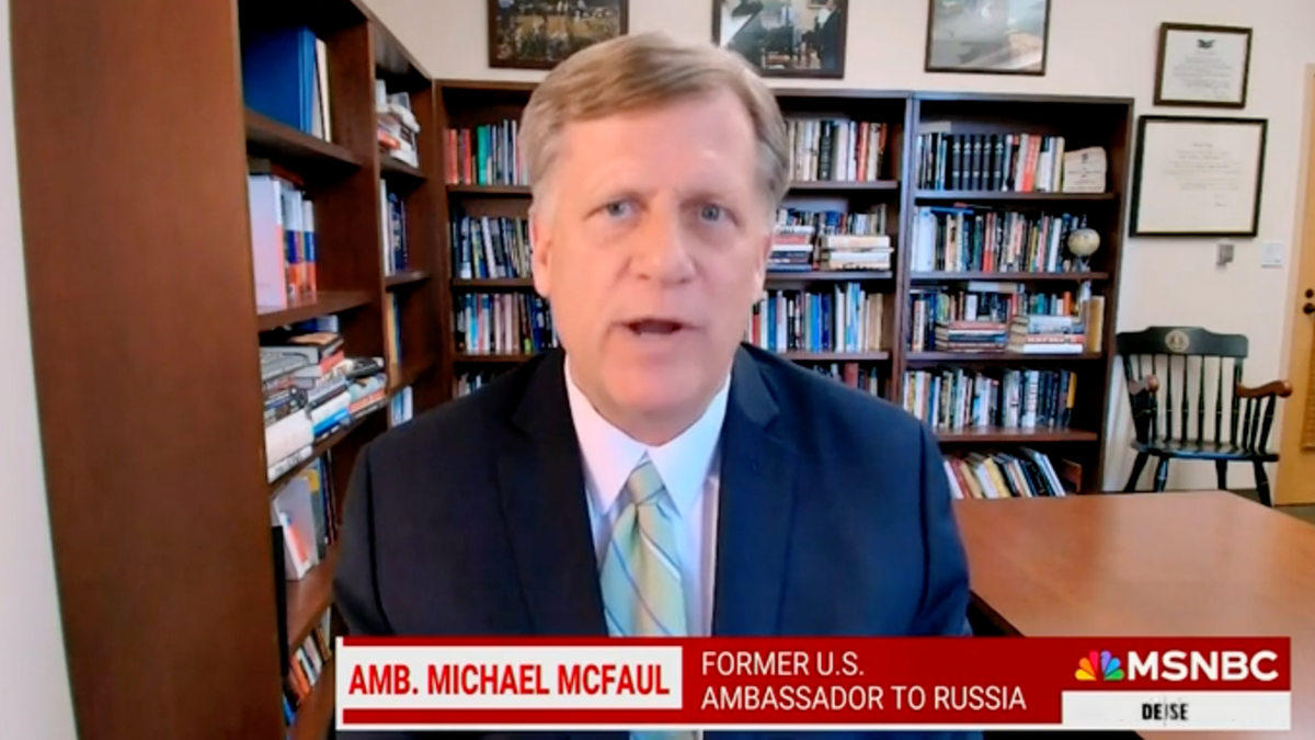 Mike McFaul on MSNBC