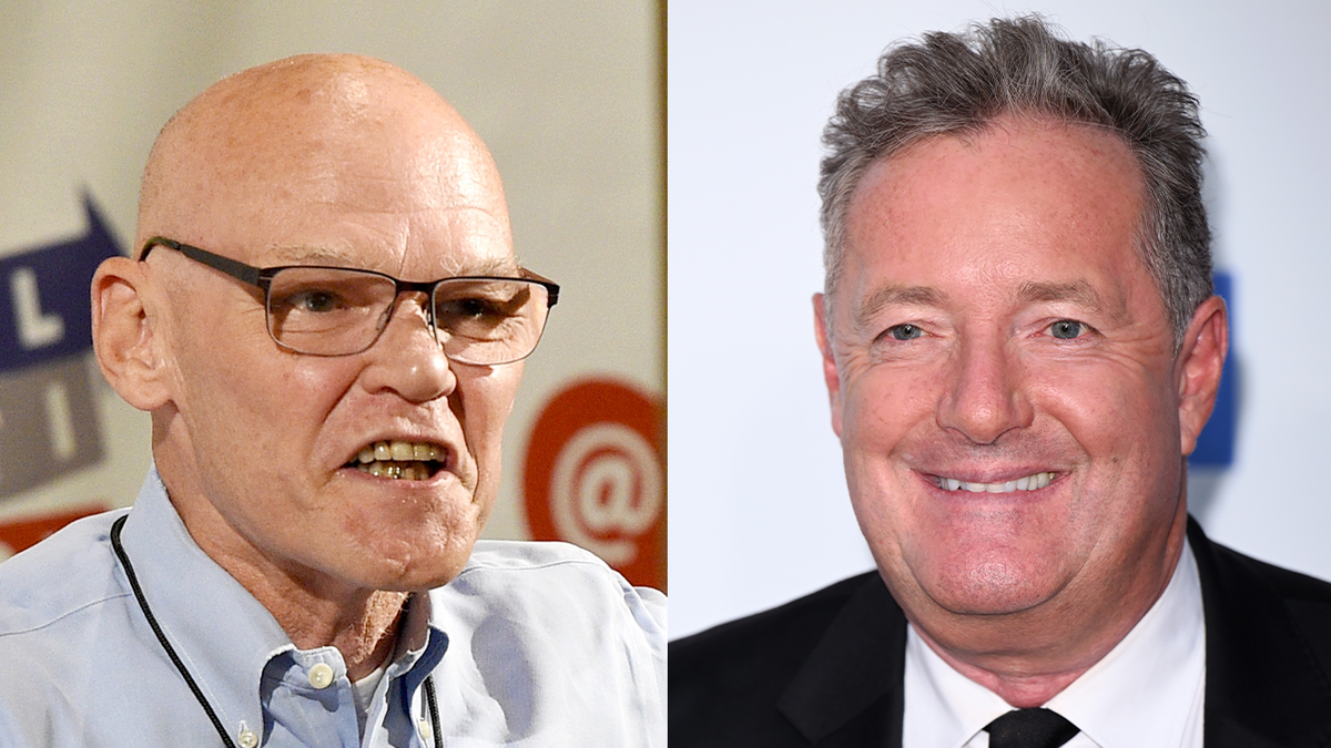 Carville and Piers Morgan