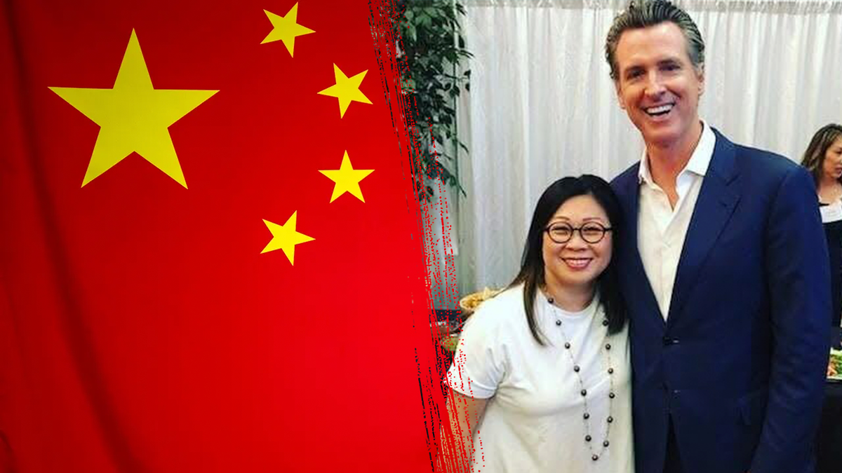 Darlene Chiu-Bryant and California Gov. Newsom