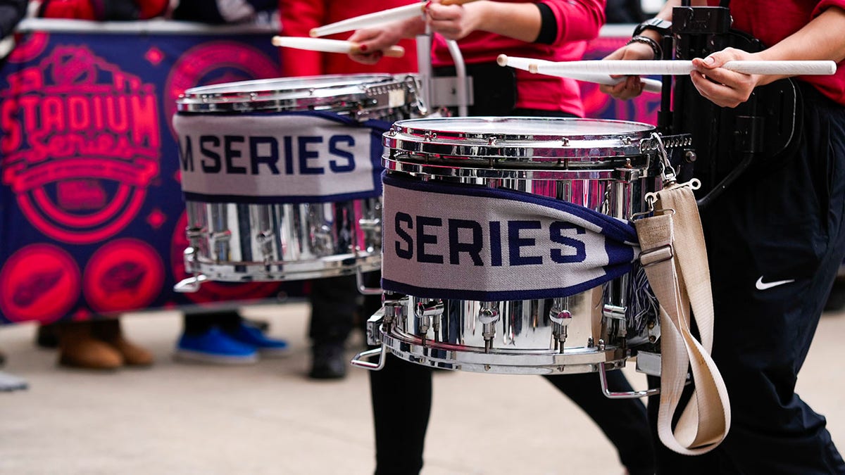 La banda de música de Ohio State realiza