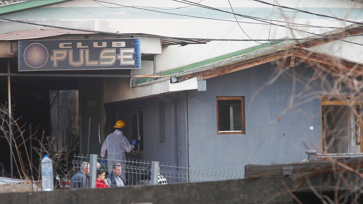 Firefighters check nightclub 