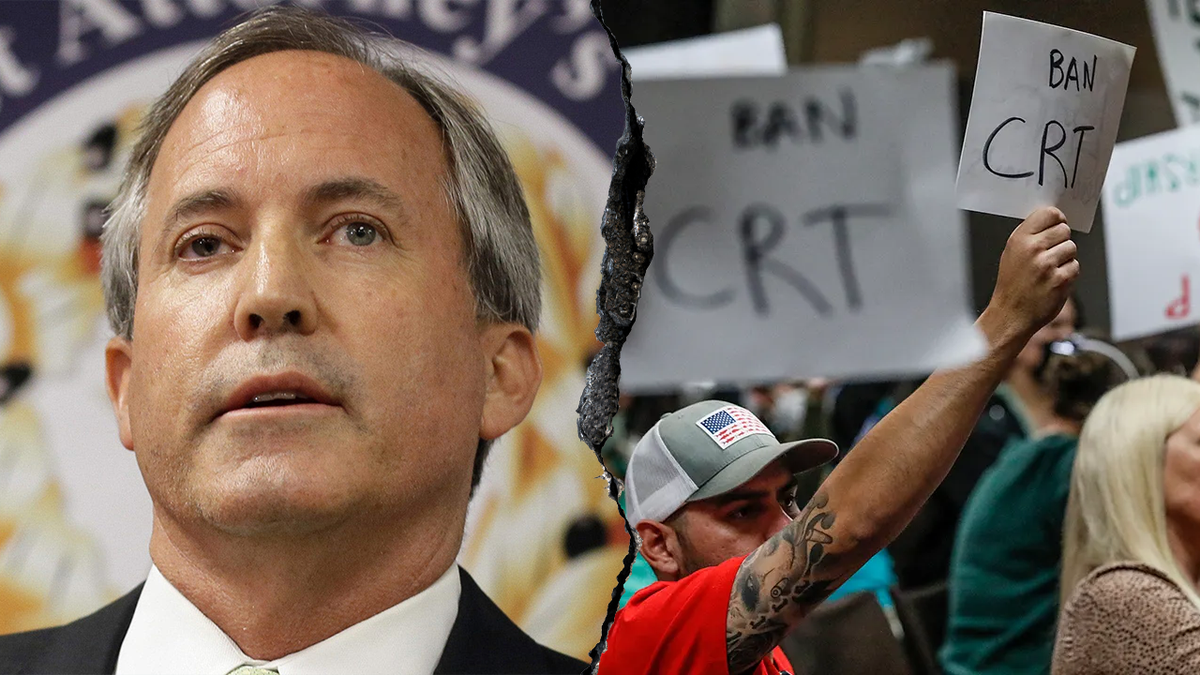 Texas Attorney General Ken Paxton launched a lawsuit against a school district today, which he said was illegally teaching key racial theories.