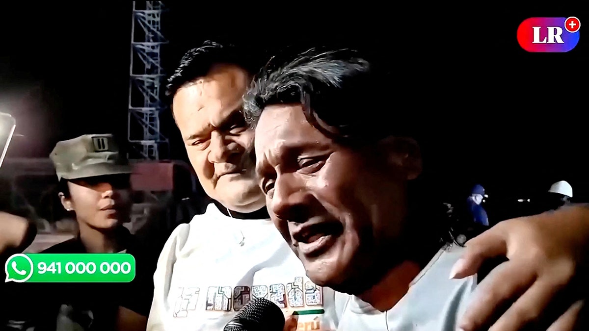 Peruvian fisherman speaks after being rescued