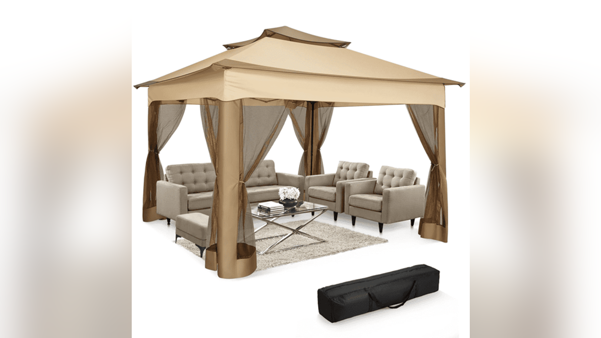 Protect yourself from the sun with a pop-up gazebo.?