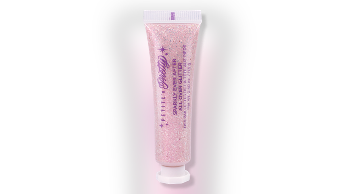 Brighten up your look with this body-safe glitter. 