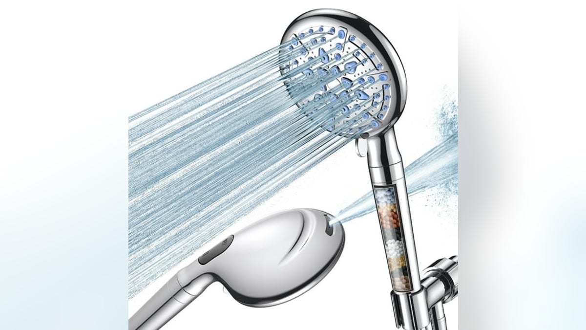 Change out your showerhead for a new, high-tech option. 