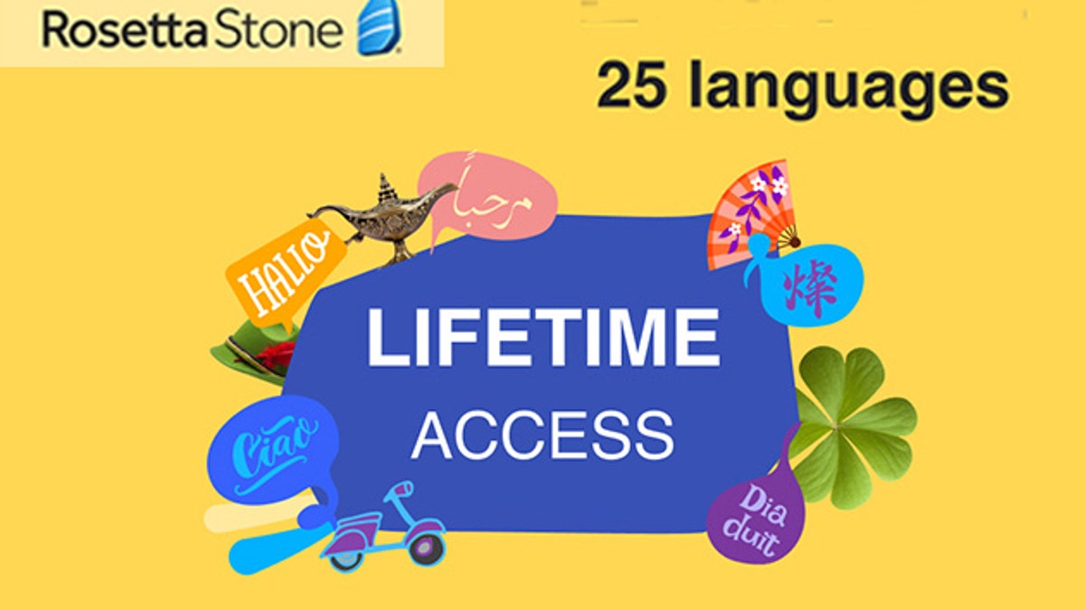 Choose from 25 different languages. 