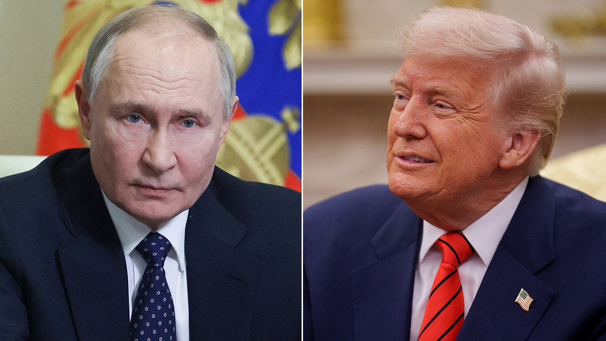 Putin and Trump are a modern division image