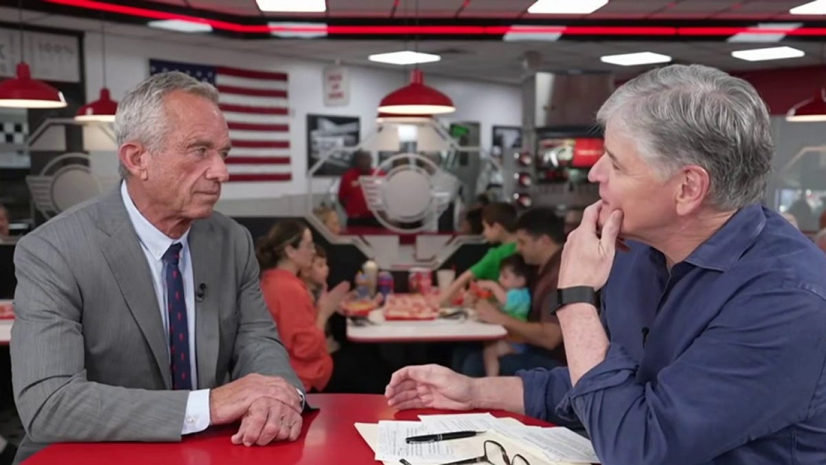 RFK JR and Sean Hannity