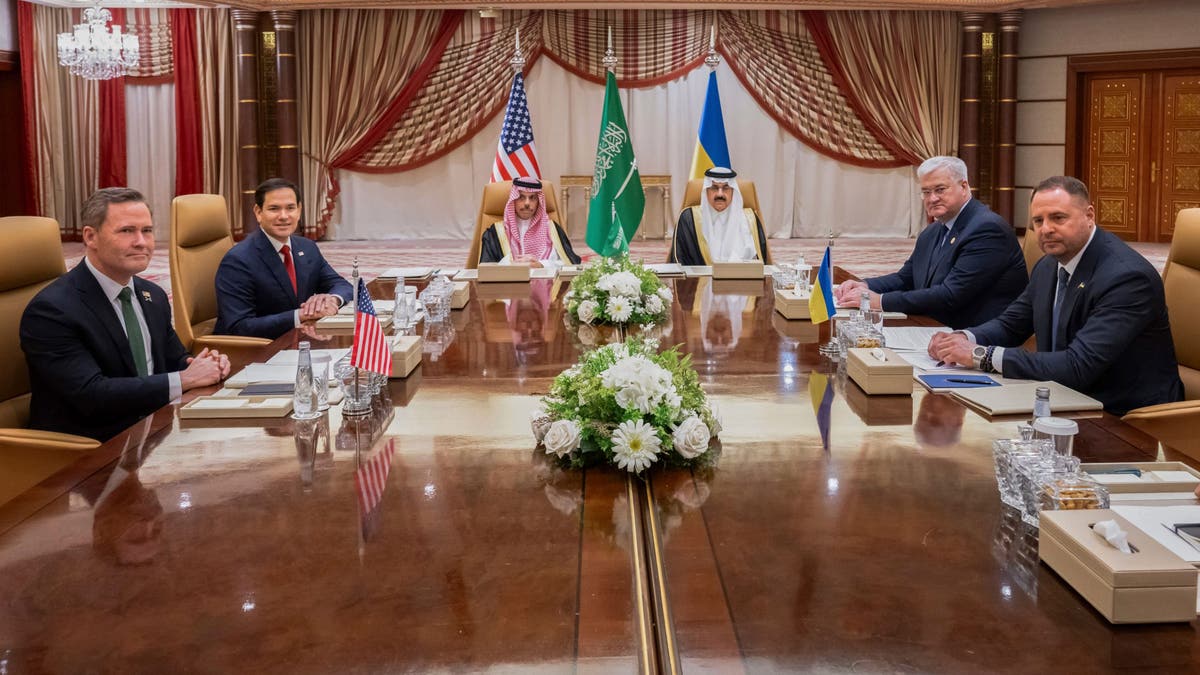 Officials gathered for US-Ukraine talks in Saudi Arabia