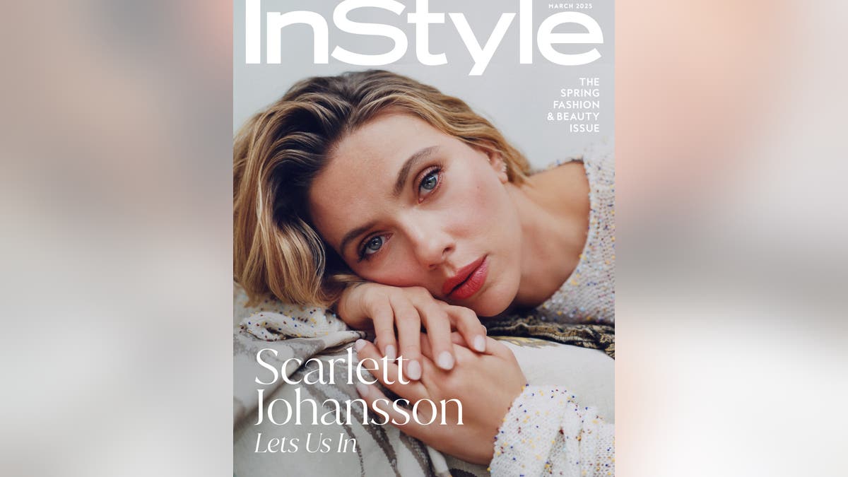 Scarlett Johansson on the cover of InStyle magazine