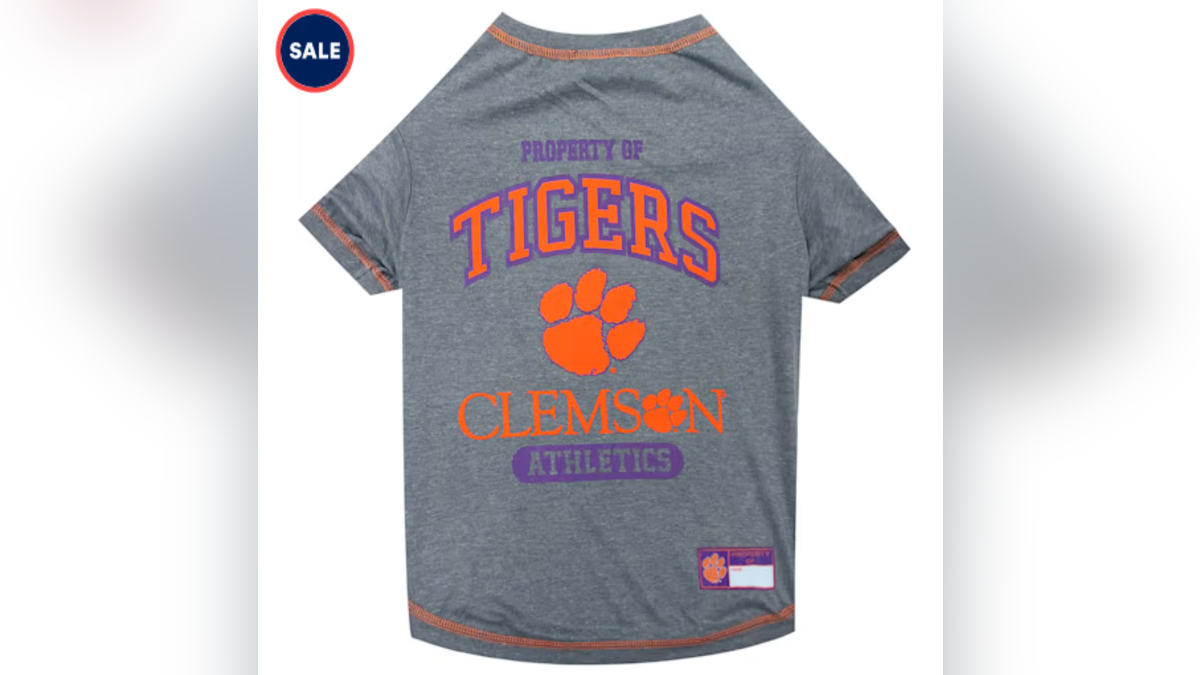 For warm spring days, these team t-shirts will keep your dog comfortable. 