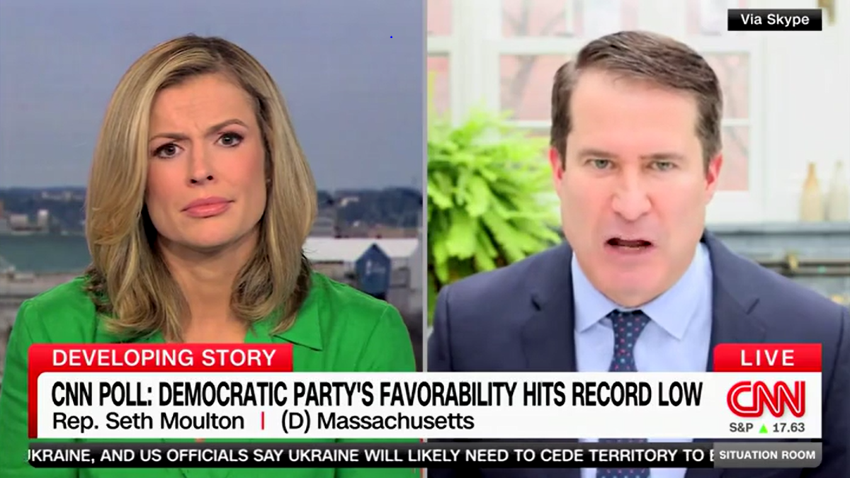 Seth Moulton speaks on CNN