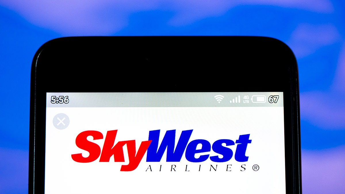 SkyWest logo illustration